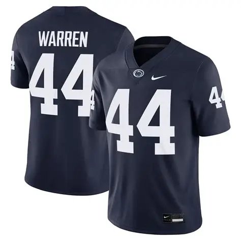 Penn State Nittany Lions #44 Tyler Warren Navy College Stitched NCAA Jersey