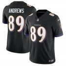 Baltimore Ravens #89 Mark Andrews Black F.U.S.E Vapor Football Jersey