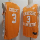 Mens Tennessee Volunteers #3 Dalton Knecht Orange Basketball Game Jersey