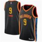 Oklahoma City Thunder #9 Alex Caruso Black 2024-25 City Edition Jersey