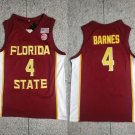 Florida State Seminoles #4 Scottie Barnes Garnet Retro Basketball Jersey