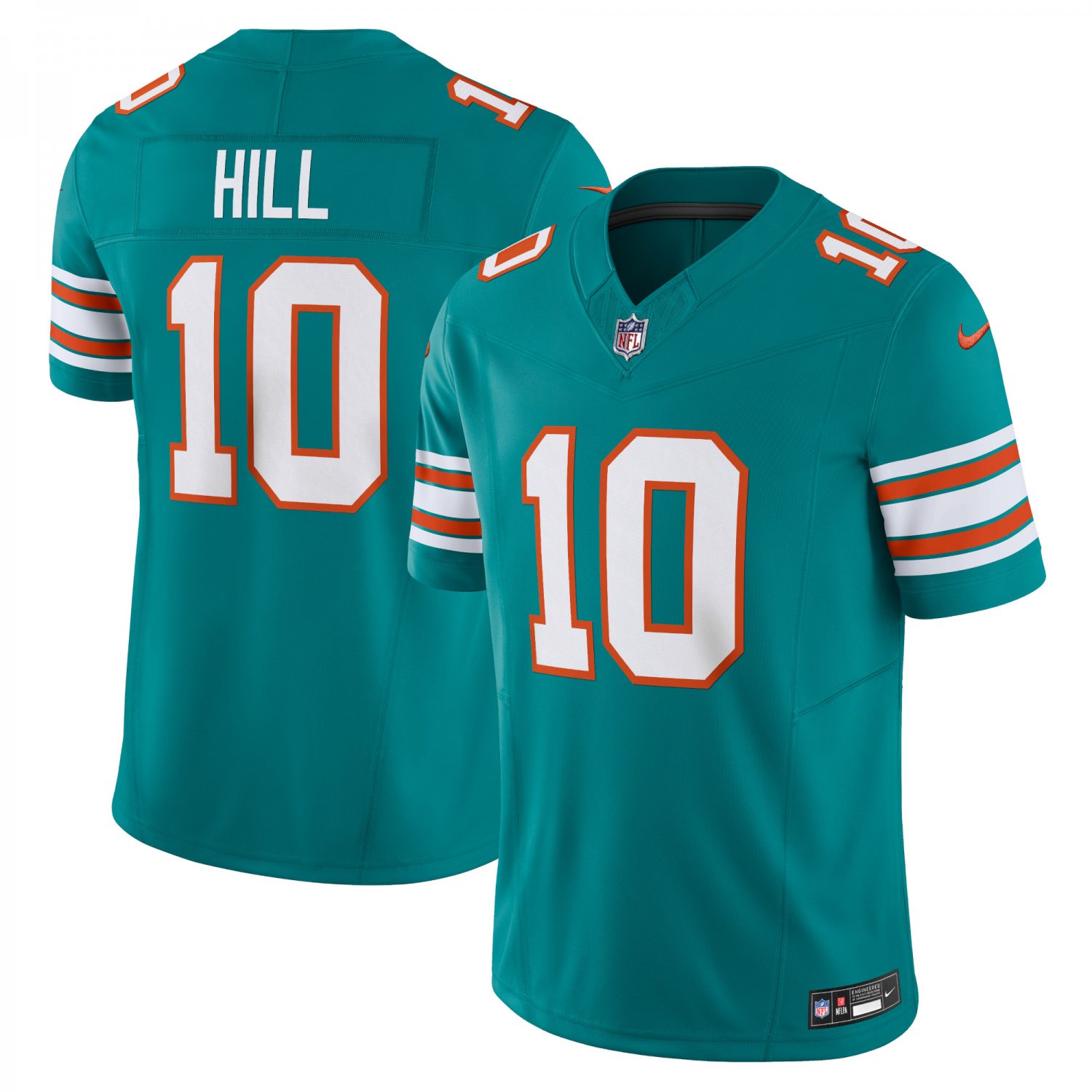 Tyreek Hill Miami Dolphins Nike Alternate Vapor F.U.S.E. Limited Jersey &acirc;�� Aqua