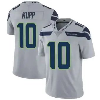 Seattle Seahawks #10 Cooper Kupp Nike Gray Alternate Vapor Limited Jersey