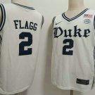 Duke Blue Devils #2 Cooper Flagg White Alternate College Basketball Jersey