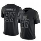 Dexter Lawrence II Limited Black New York Giants Reflective Jersey