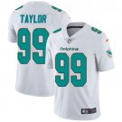Miami Dolphins #99 Jason Taylor White Team Color Stitched Jersey