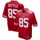 San Francisco 49ers #85 George Kittle Red Limited Football Game Jersey