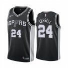 San Antonio Spurs #24 Devin Vassell Black 2025 Draft Icon Edition Stitched Basketball Jersey
