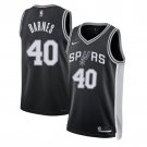 San Antonio Spurs #40 Harrison Barnes Black Icon Edition Stitched Basketball Jersey