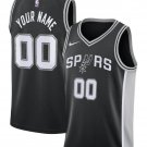 San Antonio Spurs Active Player Custom Black Stitched Basketball Jersey