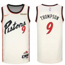 Detroit Pistons #9 Ausar Thompson Cream 2024-25 City Edition Swingman Jersey