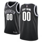 Mens youth Brooklyn Nets #00 Swingman Custom Jersey Black