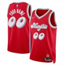 Memphis Grizzlies Active Player Custom Red 2024-25 City Edition Stitched Basketball Jersey