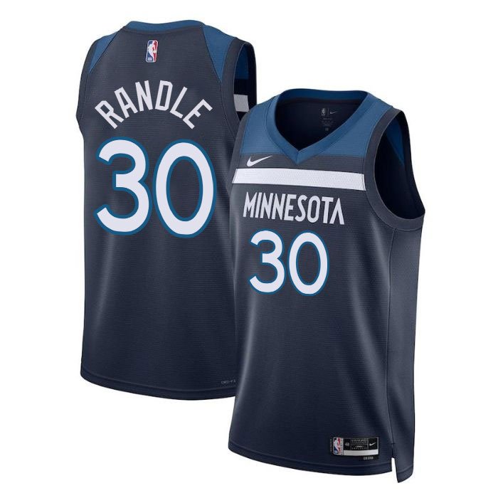 Julius Randle Minnesota Timberwolves Icon Edition Jersey Navy