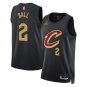 Lonzo Ball #2 Cleveland Cavaliers Statement Edition Jersey Black