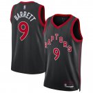 Men's Youth Raptors #9 RJ Barrett Statement Edition Swingman Jersey Black
