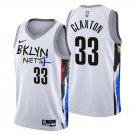 Nic Claxton #33 Brooklyn Nets City Edition Swingman Jersey White 2023-24