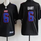 New York Giants #6 Jaxson Dart Carbon Black Fashion Limited Jersey