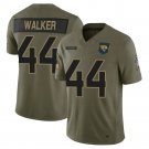 Jacksonville Jaguars #44 Travon Walker Olive 2025 Salute to Service Limited Jersey