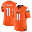 Denver Broncos #11 Troy Franklin Orange 2025 F.U.S.E. Vapor Limited Jersey
