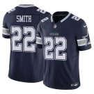 Dallas Cowboys #22 Emmitt Smith F.U.S.E. Football Jersey Nave Blue