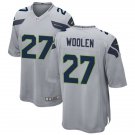 Seattle Seahawks #27 Tariq Woolen Nike Gray Alternate Vapor Limited Jersey