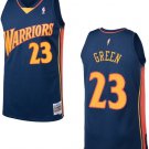 Mens Golden State Warriors #23 Draymond Green Hardwood Classics Swingman Jersey Navy