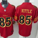 San Francisco 49ers #85 George Kittle Red Gold 2025 F.U.S.E. “Rivalries” Vapor Limited Jersey