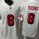 San Francisco 49ers #8 Steve Young Color Rush White F.U.S.E. Vapor Jersey