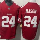 San Francisco 49ers #24 Jordan Mason Red F.U.S.E. Vapor Football Jersey