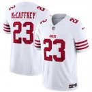 San Francisco 49ers #23 Christian McCaffrey White F.U.S.E. Vapor Untouchable Football Jersey