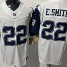 Cowboys #22 Emmitt Smith White F.U.S.E. Throwback Football Stitched Jersey