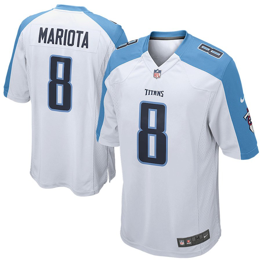Marcus Mariota Titans Nike Game Jersey - White
