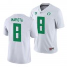 Oregon Ducks #8 Marcus Mariota Nike White College Football Game Jersey