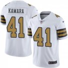 New Orleans Saints #41 Alvin Kamara White Color Rush Limited Stitched NFL Jersey