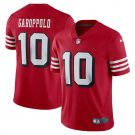 San Francisco 49ers #10 Jimmy Garoppolo Limited Color Rush Jersey Red