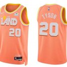 Cleveland Cavaliers #20 Jaylon Tyson Nike Orange 2025-26 City Edition Swingman Jersey
