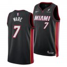 Mens Youth Miami Heat #7 Kel'el Ware Nike Black Icon Edition Swingman Jersey