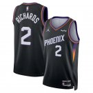 Mens Youth Phoenix Suns #2 Nick Richards 2025-26 Black Statement Edition Swingman Jersey