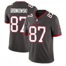 Buccaneers #87 Rob Gronkowski Limited Football Jersey Grey