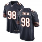 Mens Chicago Bears #98 Montez Sweat Nike Navy Vapor F.U.S.E. Limited Jersey