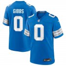 Detroit Lions #0 Jahmyr Gibbs Nike 2025 Royal 2nd Alternate Limited Jersey