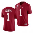 Alabama Crimson Tide #1 Jahmyr Gibbs Nike Crimson College Football Game Jersey