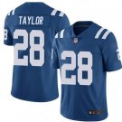 indianapolis colts #28 jonathan taylor blue stitched nike jersey