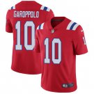 New England Patriots #10 Jimmy Garoppolo Red Alternate Stitched Jersey