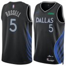 Men & Youth D'Angelo Russell City Edition Stitched Basketball Black Jersey 2025-26