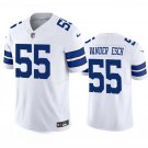 Cowboys #55 Leighton Vander Esch White F.U.S.E. Vapor Limited Jersey