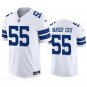 Cowboys #55 Leighton Vander Esch White F.U.S.E. Vapor Limited Jersey