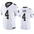 Saints #4 Derek Carr White 2023 F.U.S.E. Football Jersey