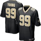 Men's Nike Chase Young Black New Orleans Saints Game Jersey